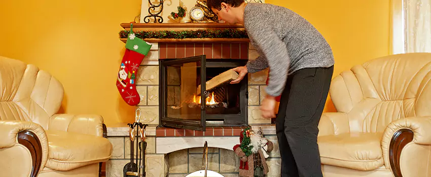 Gas to Wood-Burning Fireplace Conversion Services in San Jacinto, California