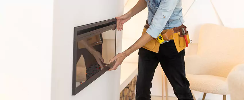 Metal Fireplace Installation in San Jacinto, California