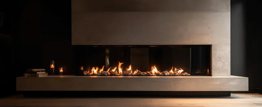 Gas Fireplace Ember Bed Design Services in San Jacinto, California