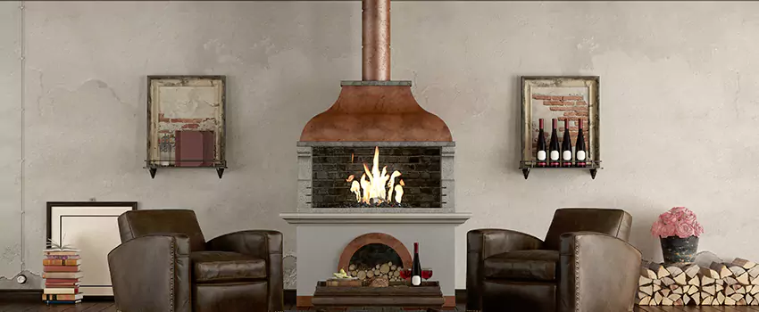 Thelin Hearth Products Providence Pellet Insert Fireplace Installation in San Jacinto, CA