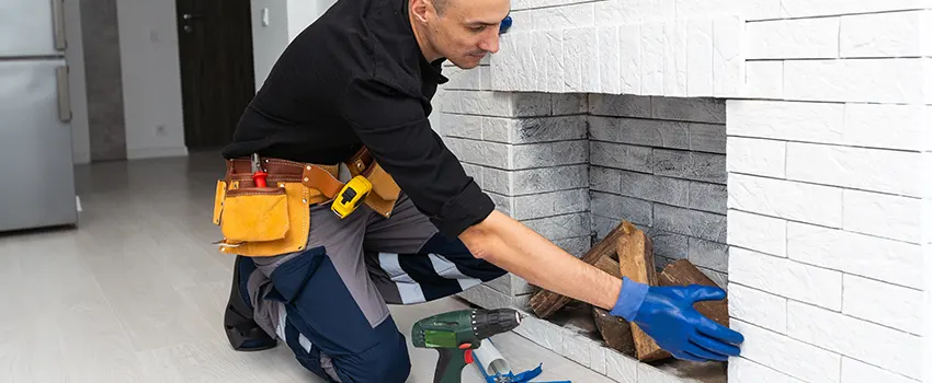 Fireplace Damaged Damper Frame Repair Services in San Jacinto, California