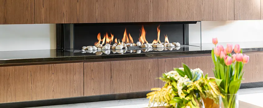 Double-height Fireplace Design Refurbishment in San Jacinto, California