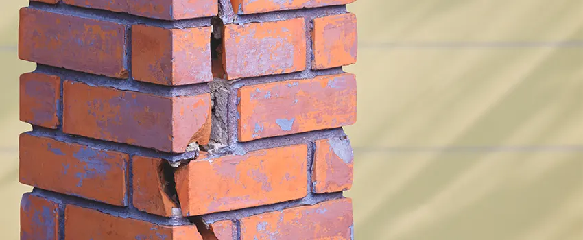 Repairing Cracked Porcelain Tiles for Fireplace in San Jacinto, CA